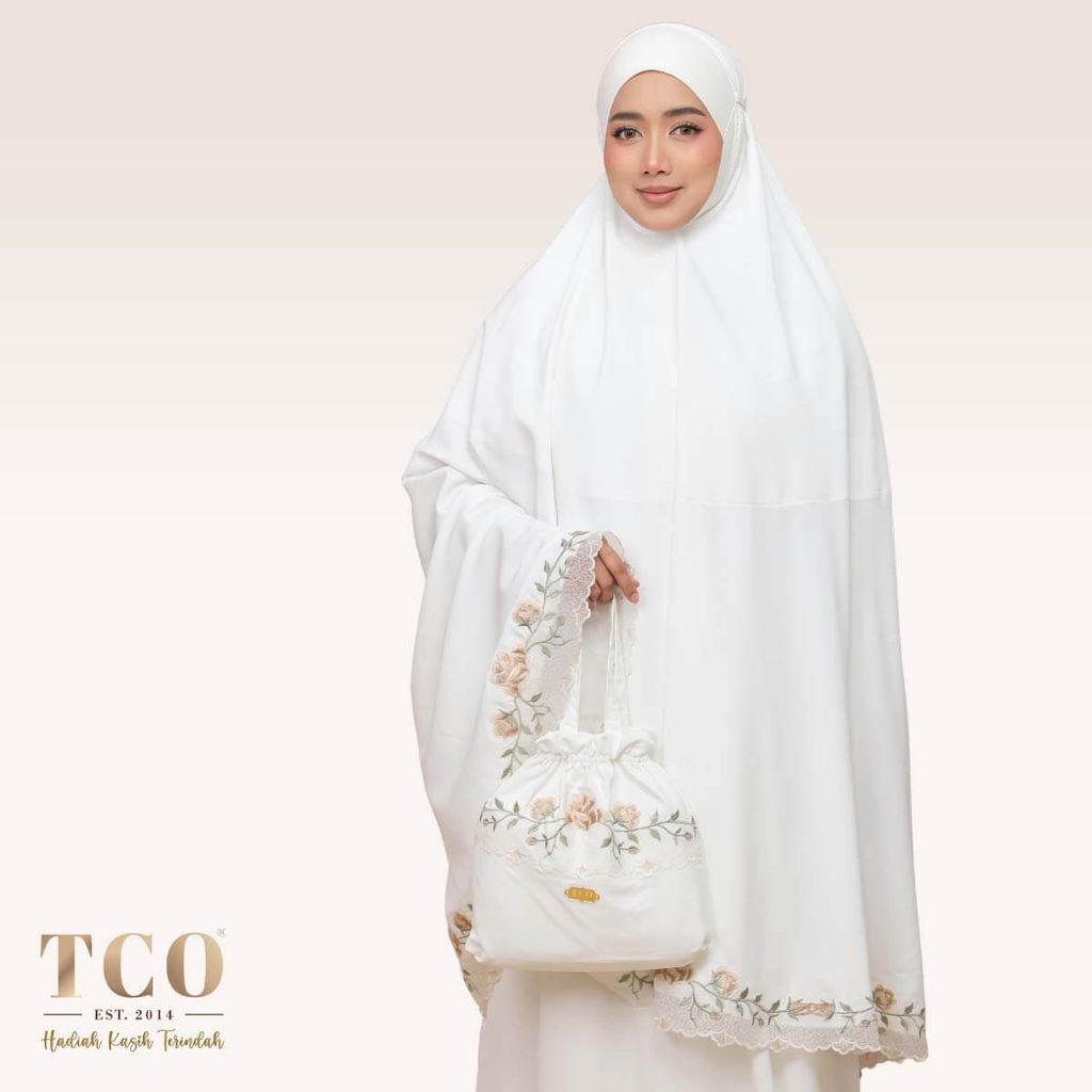01_Telekung TCO Nuur Rose Off White Latte