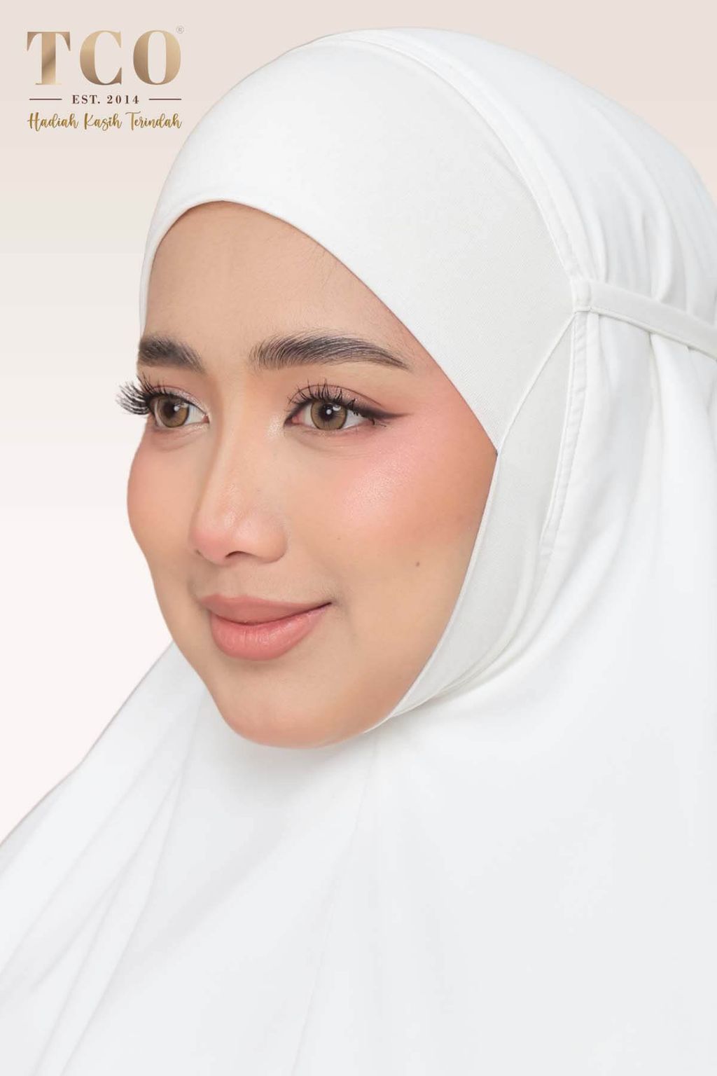 04_Telekung TCO Nuur Rose Off White Latte