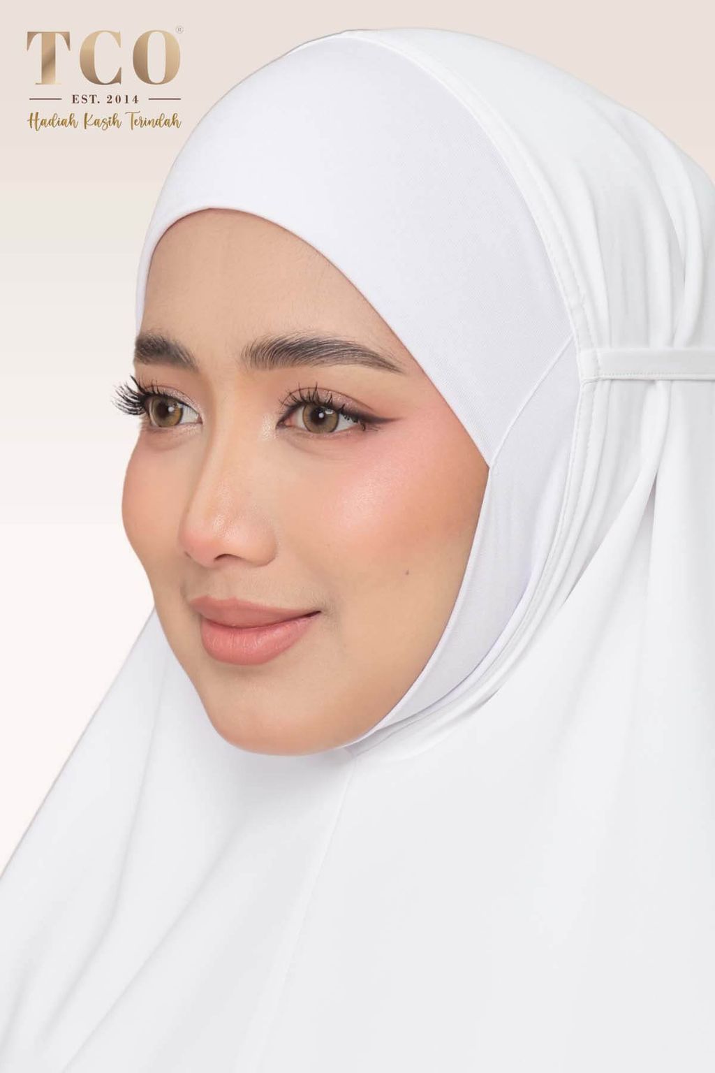 04_Telekung TCO Nuur Rose Snow White Ivory