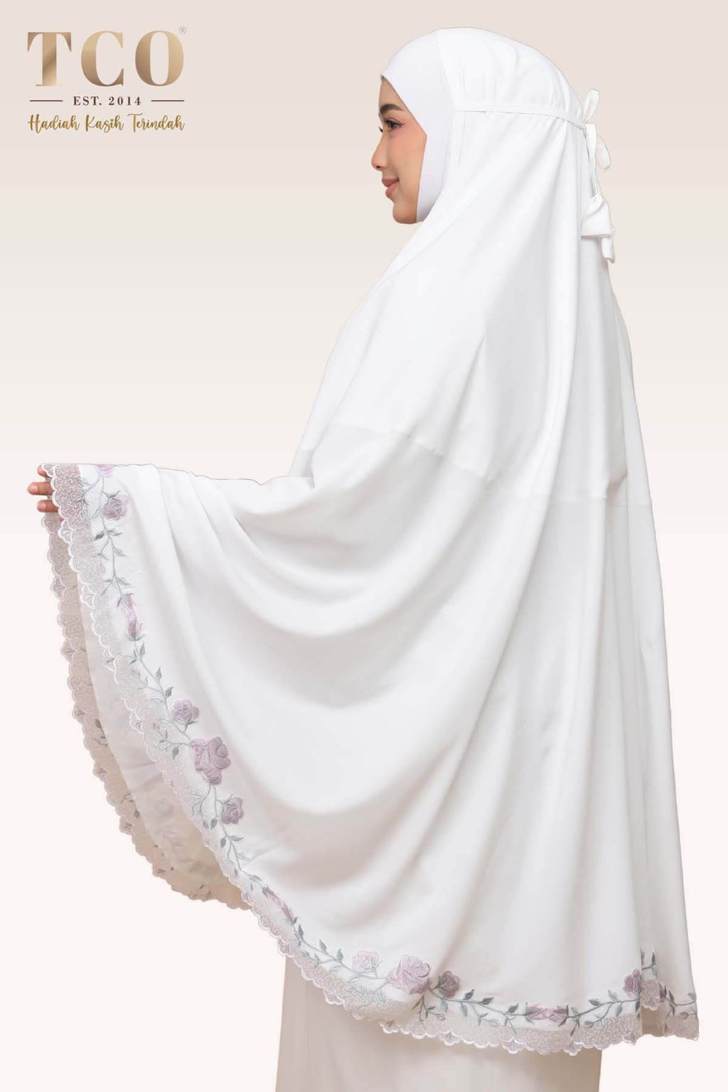 03_Telekung TCO Nuur Rose Snow White Lilac