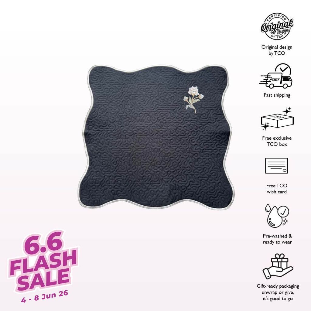 01_TCO Camellia Mini Sajaddah Midnight Black