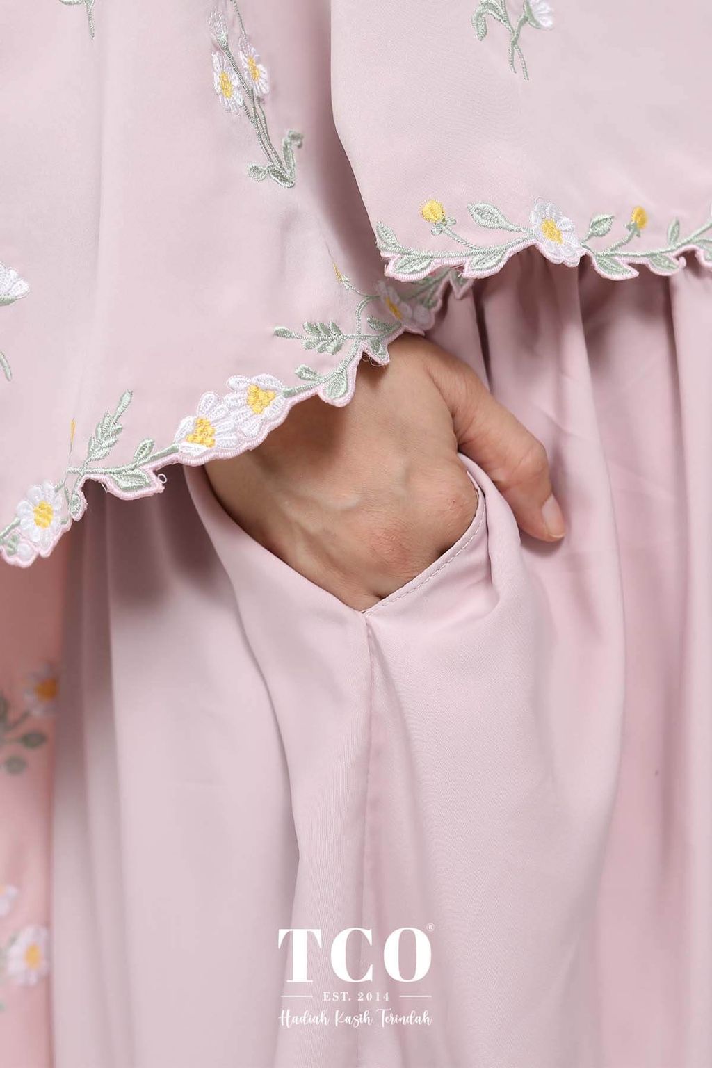 06_Telekung TCO Daisy Luxe Dusty Rose