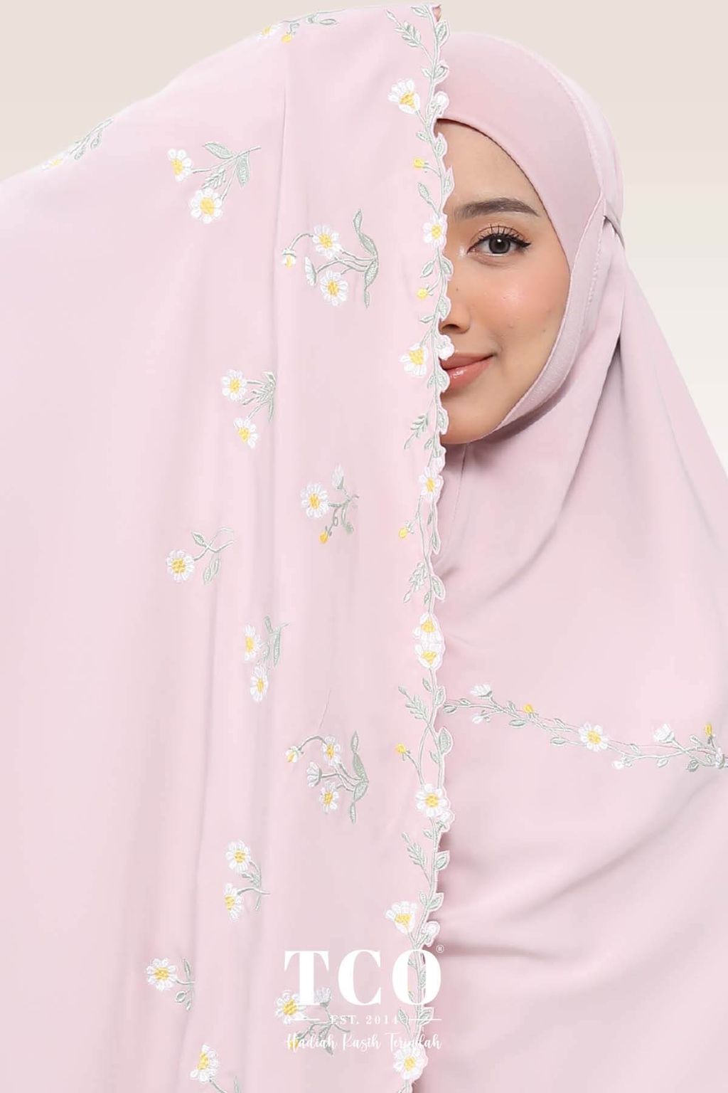 05_Telekung TCO Daisy Luxe Dusty Rose