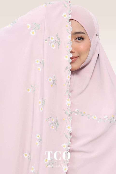 05_Telekung TCO Daisy Luxe Dusty Rose