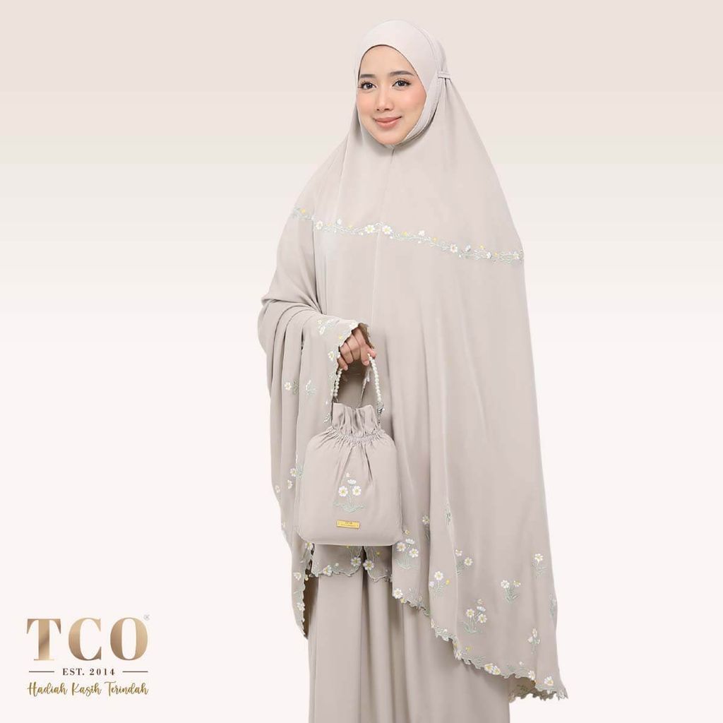 01_Telekung TCO Daisy Luxe Hazel Wood