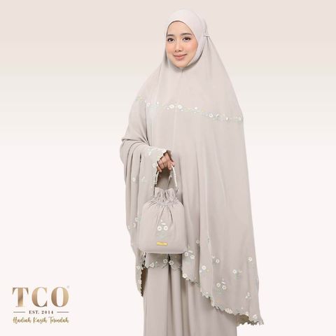 01_Telekung TCO Daisy Luxe Hazel Wood