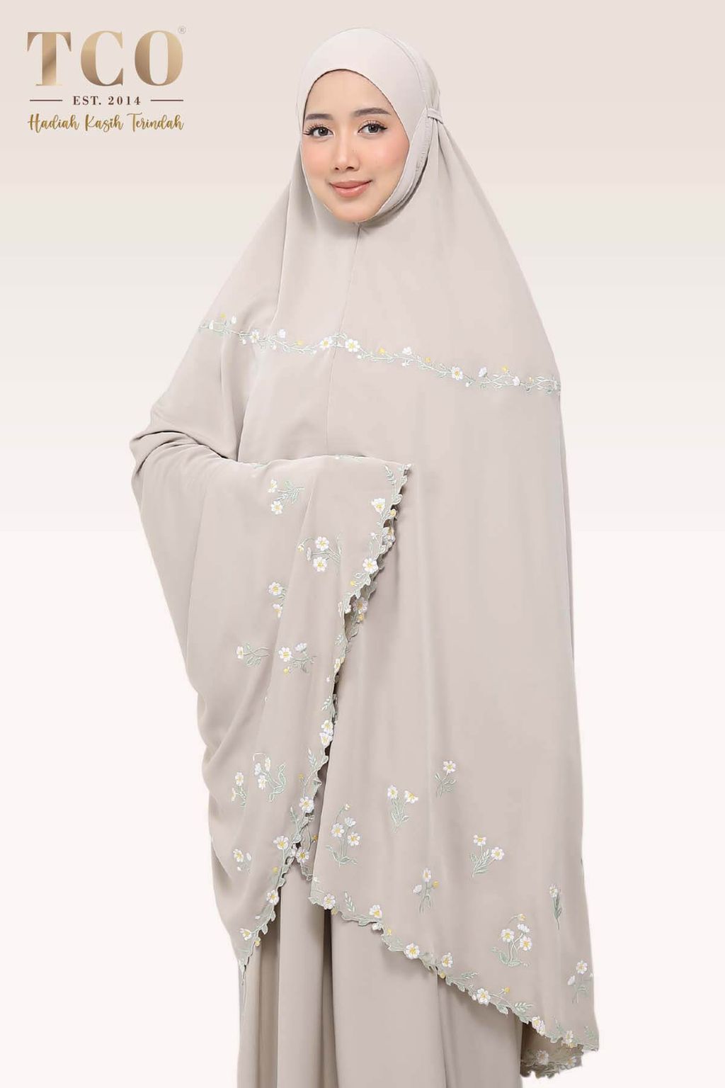 02_Telekung TCO Daisy Luxe Hazel Wood