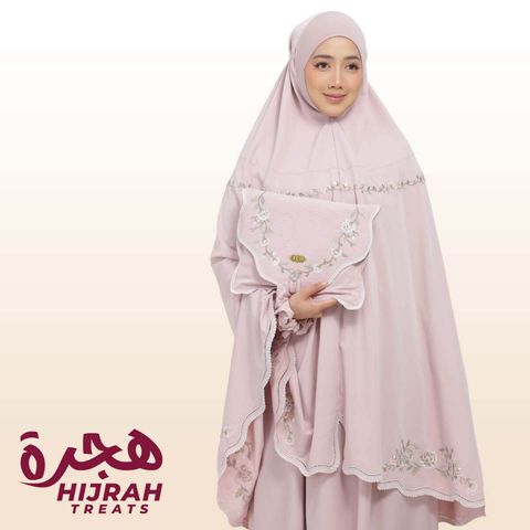 04_Telekung TCO Kameela Luxe Dusty Rose
