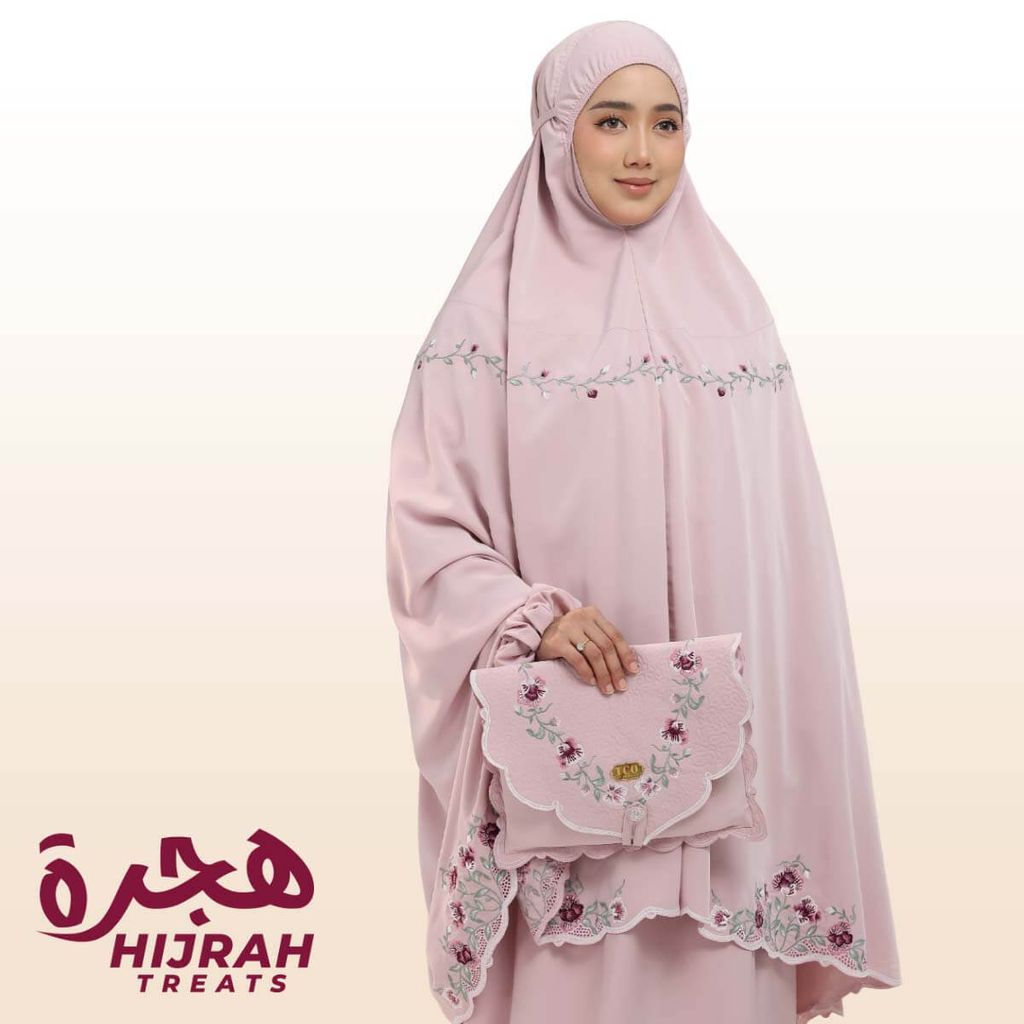 02_Telekung TCO Mekar Luxe Dusty Rose