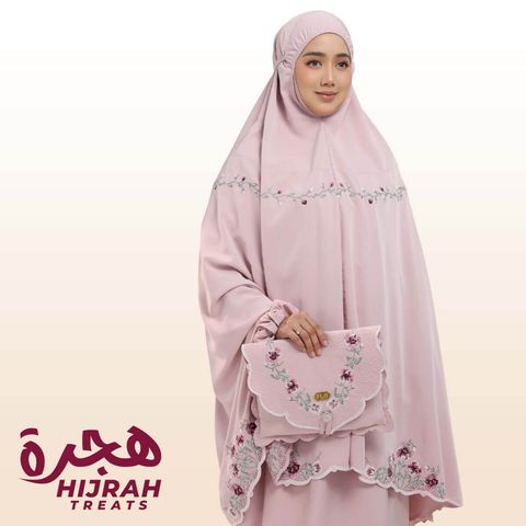 02_Telekung TCO Mekar Luxe Dusty Rose