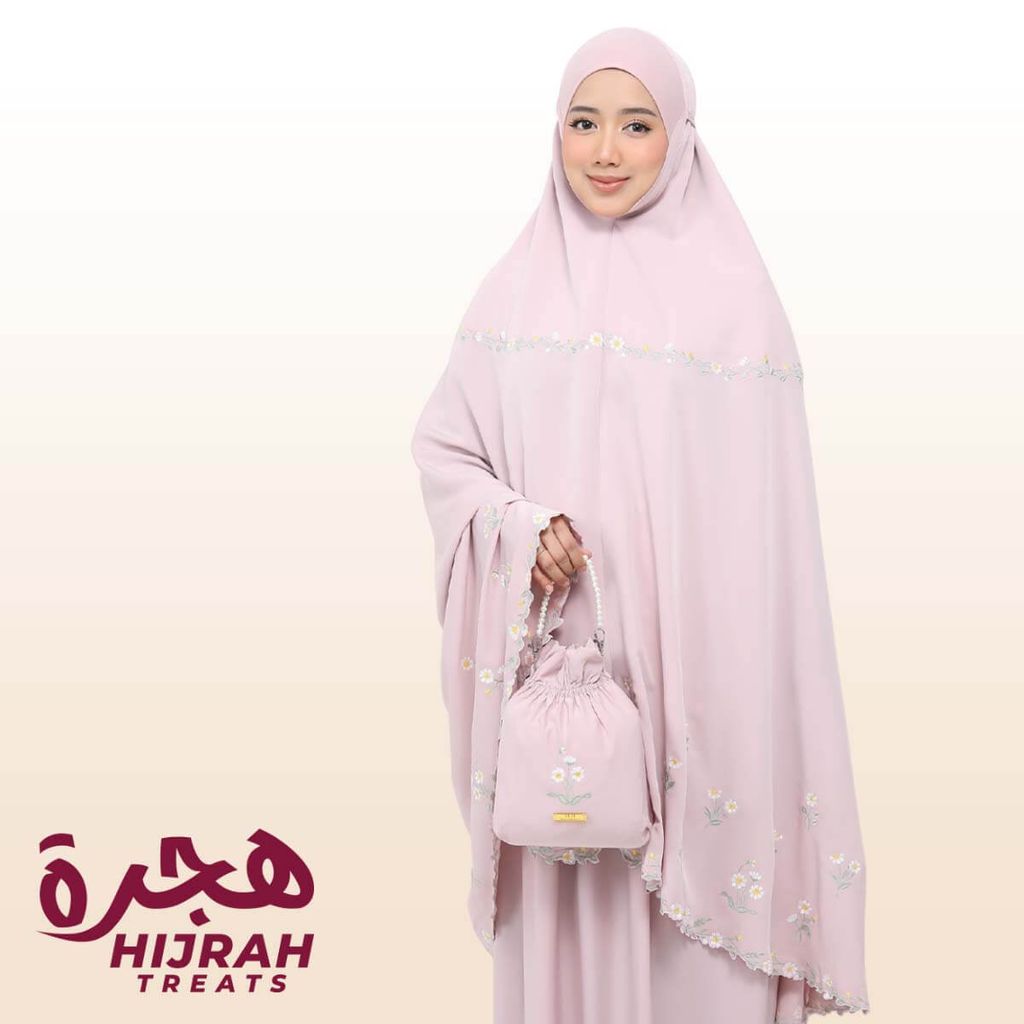 07_Telekung TCO Daisy Luxe Dusty Rose