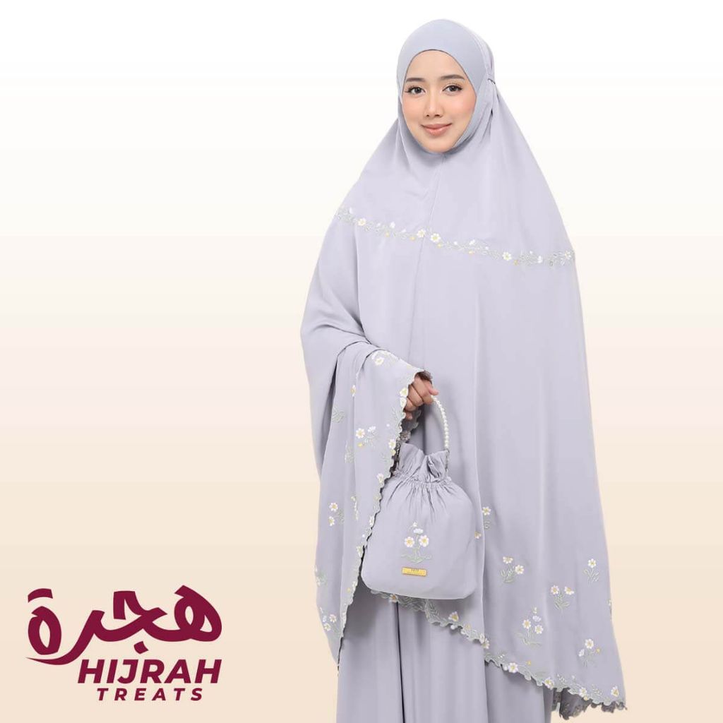 08_Telekung TCO Daisy Luxe Gray Lilac
