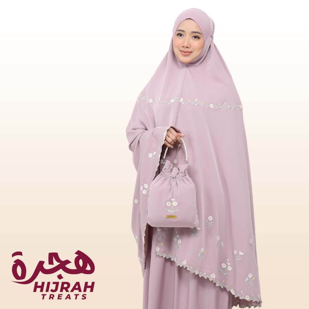 06_Telekung TCO Daisy Luxe Dusty Mauve