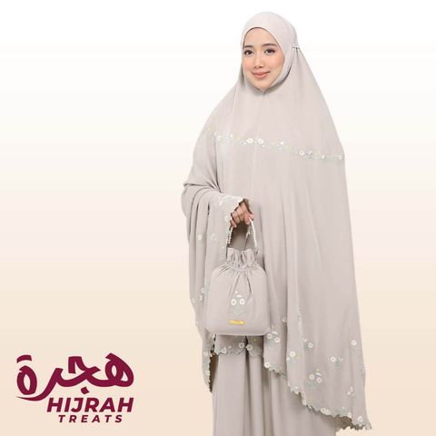 09_Telekung TCO Daisy Luxe Hazel Wood