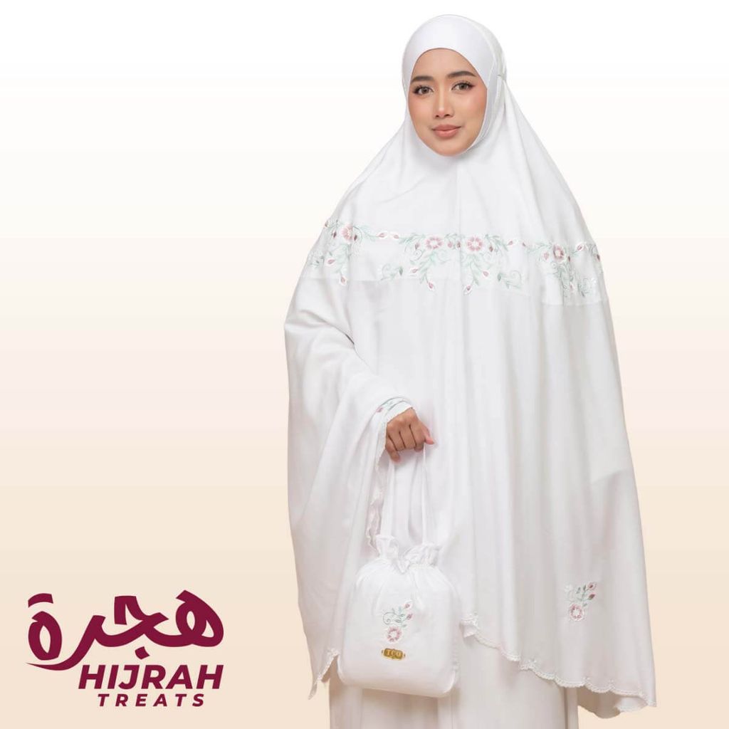 01_Telekung TCO Pearl Ratna Snow White