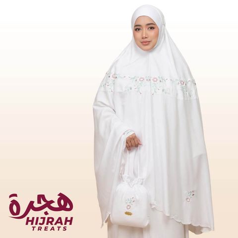 01_Telekung TCO Pearl Ratna Snow White