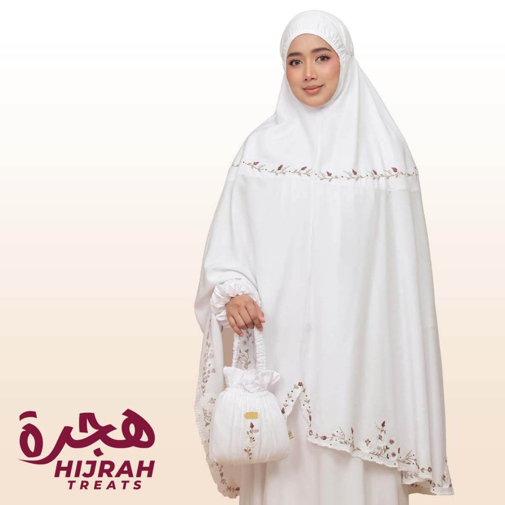 01_Telekung TCO Pearl Yasmine Snow White