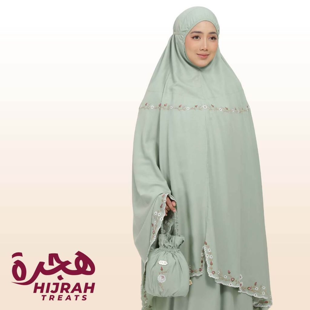 03_Telekung TCO Pearl Yasmine Serene Green