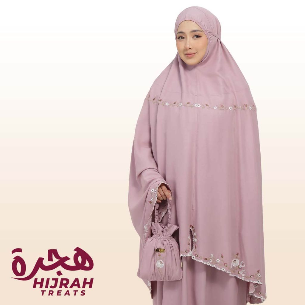 04_Telekung TCO Pearl Yasmine Plum Mauve