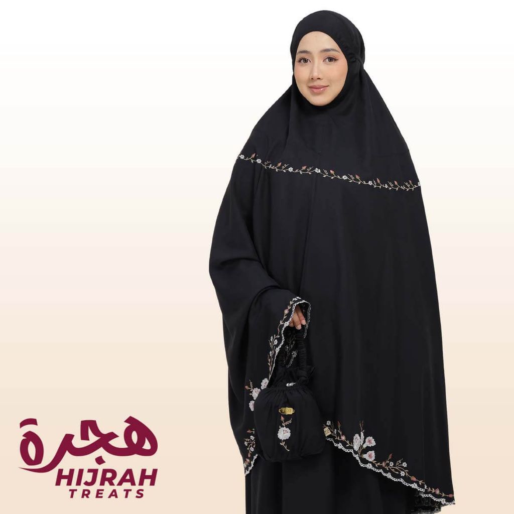 02_Telekung TCO Pearl Yasmine Classic Black