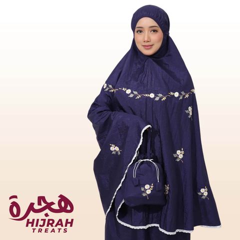 01_Telekung TCO Travel Daizie Navy Blue