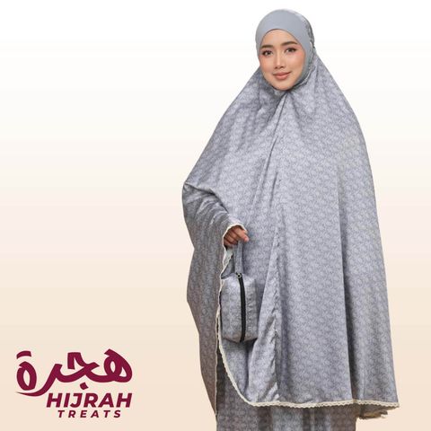 02_Telekung TCO Travel Ezi Damask Gray
