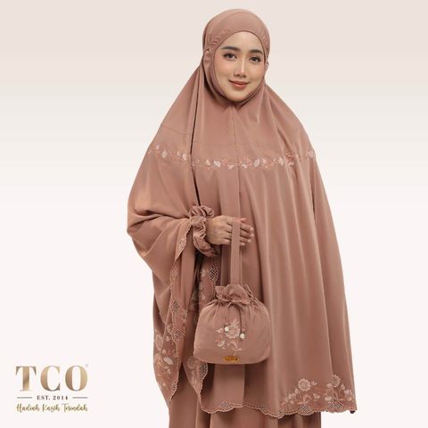 01_Telekung TCO Windy Luxe Burnt Brick