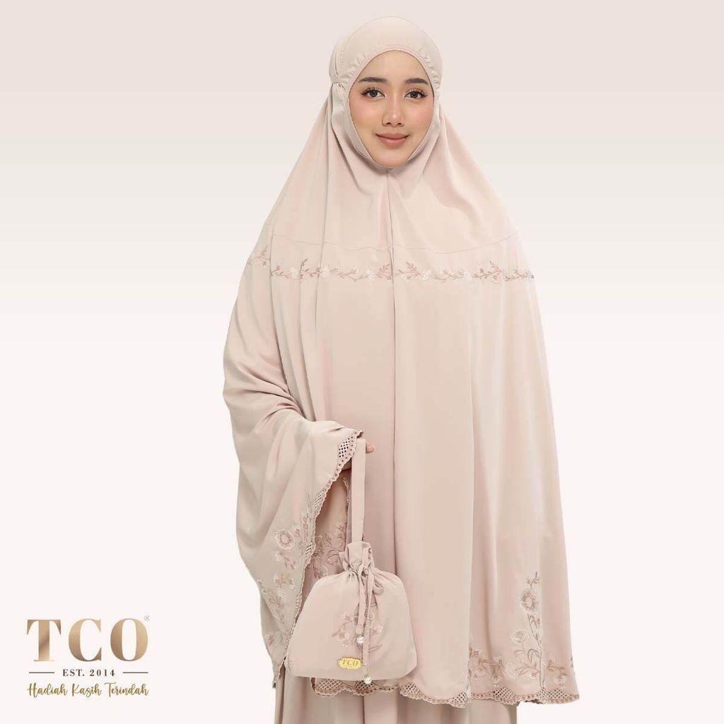 01_Telekung TCO Windy Luxe Almondy Latte