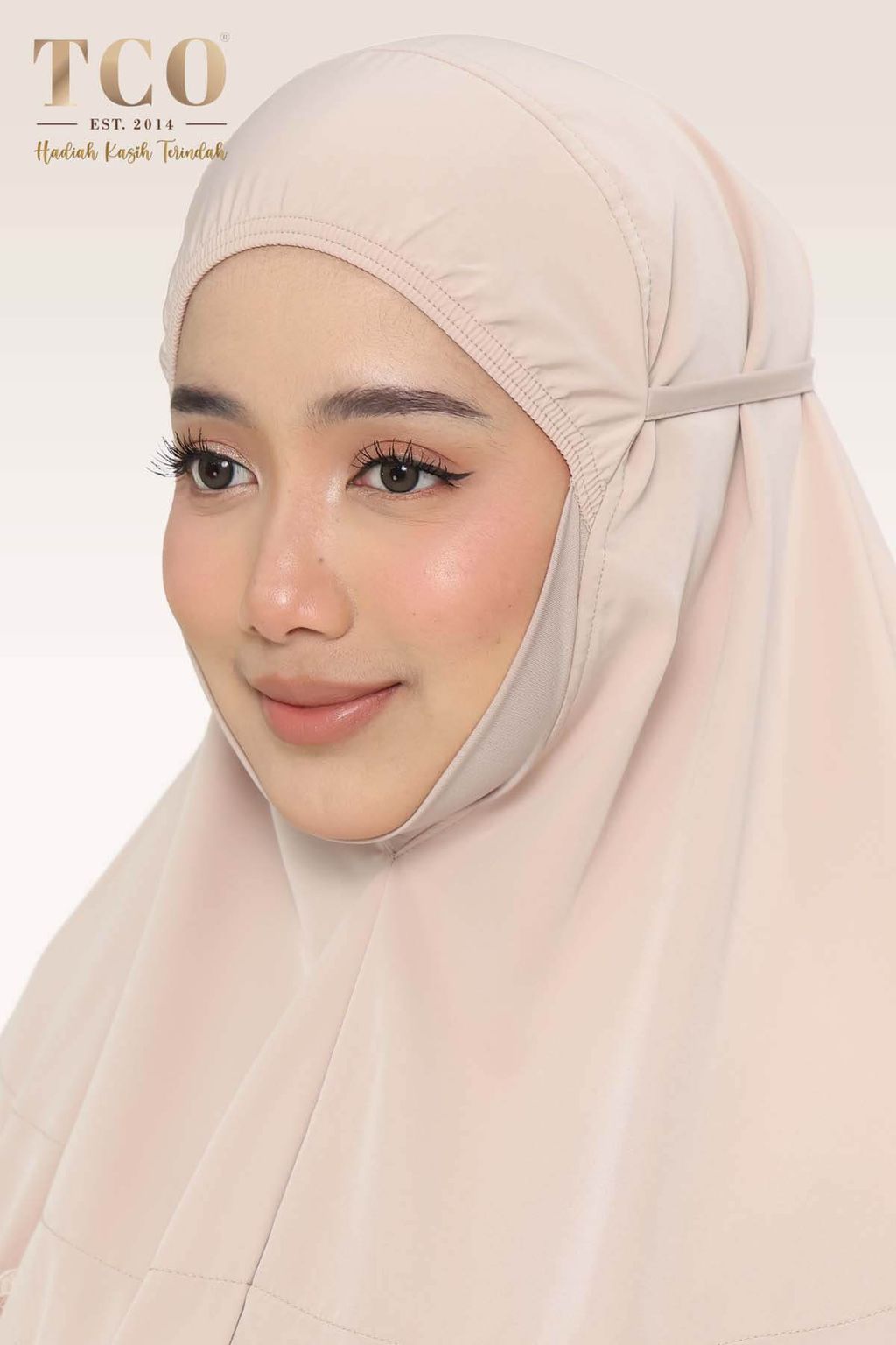 04_Telekung TCO Windy Luxe Almondy Latte