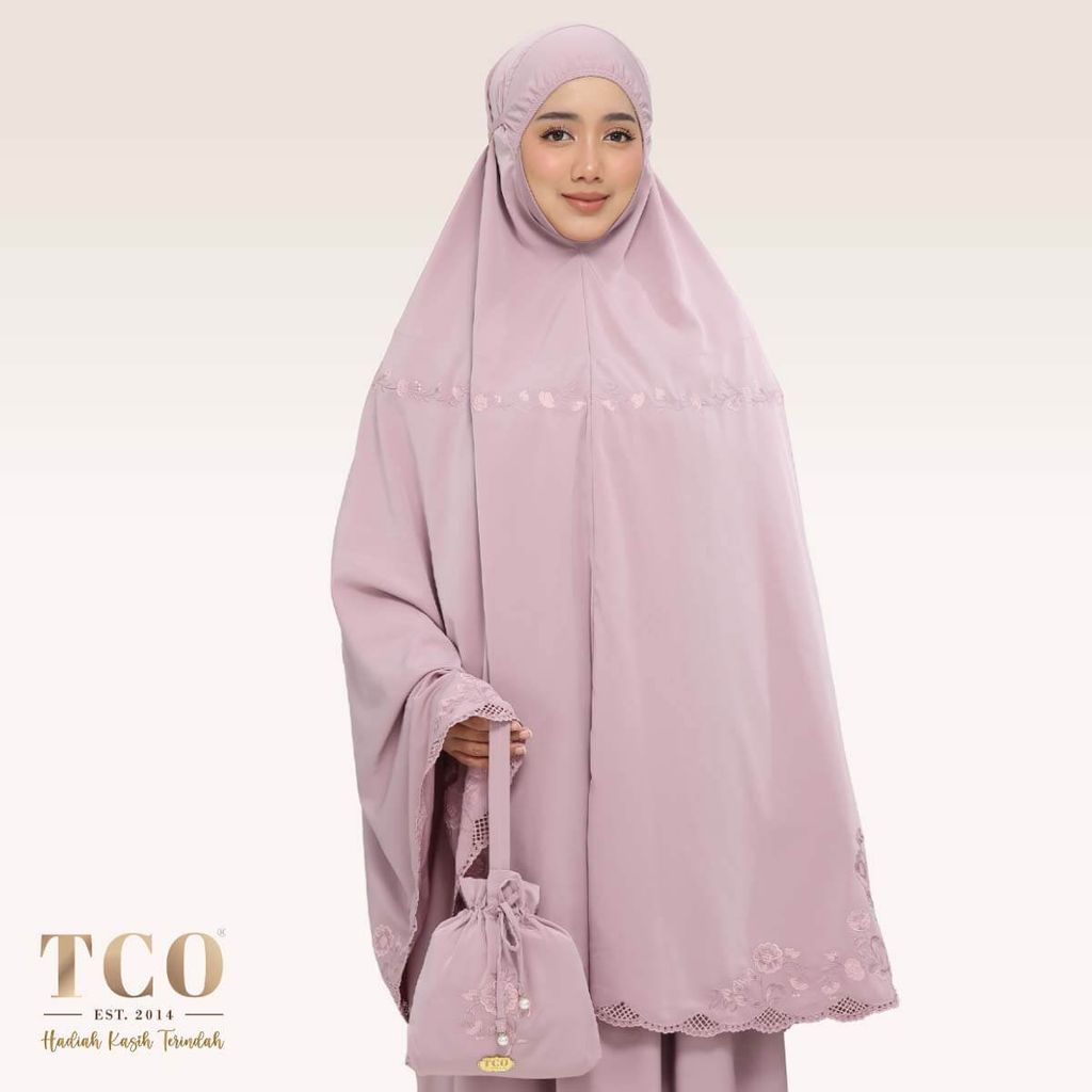 01_Telekung TCO Windy Luxe Dusty Mauve