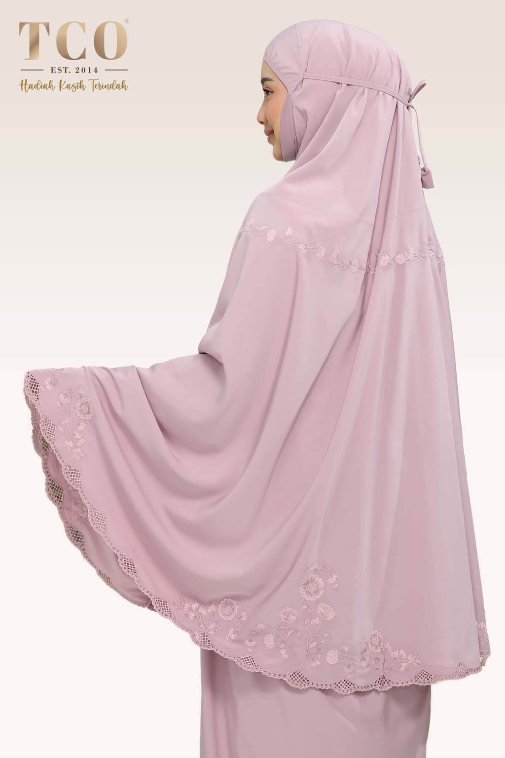 03_Telekung TCO Windy Luxe Dusty Mauve