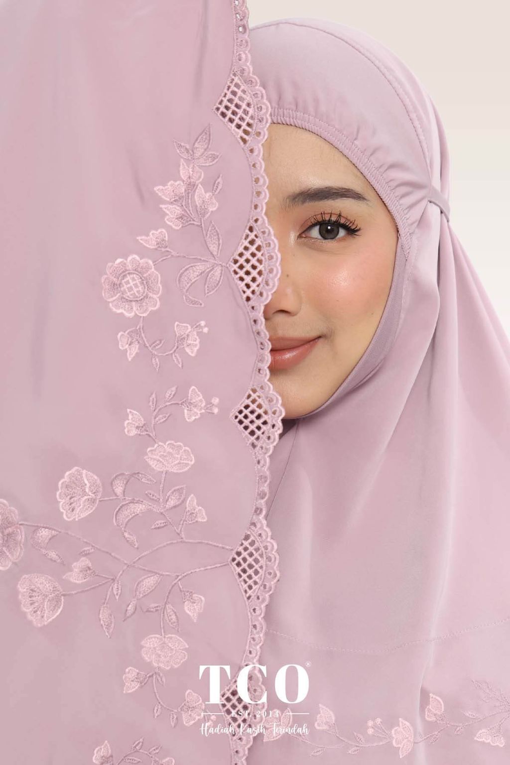 06_Telekung TCO Windy Luxe Dusty Mauve