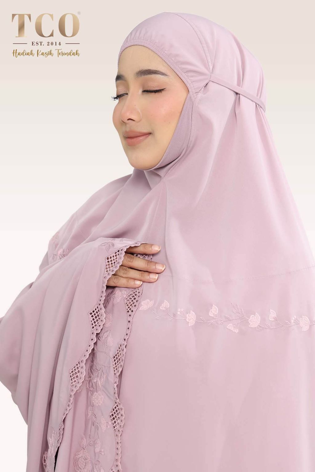 02_Telekung TCO Windy Luxe Dusty Mauve