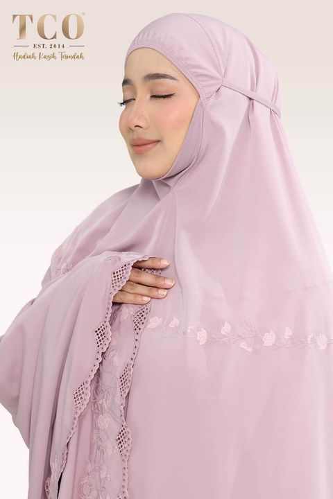 02_Telekung TCO Windy Luxe Dusty Mauve