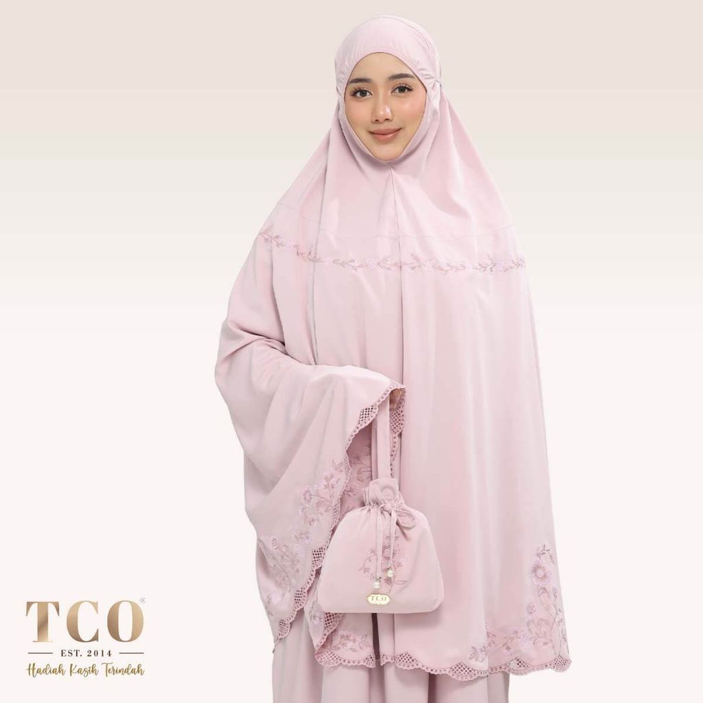 01_Telekung TCO Windy Luxe Dusty Rose