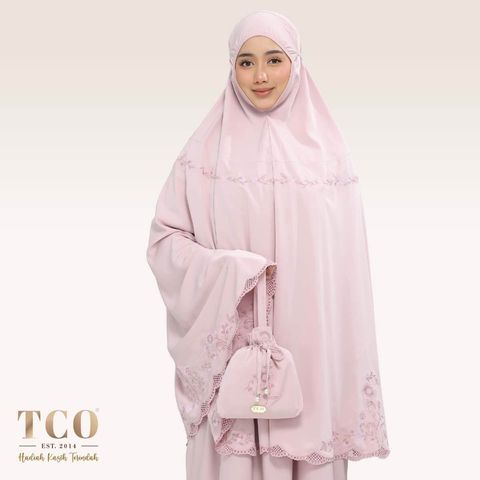 01_Telekung TCO Windy Luxe Dusty Rose
