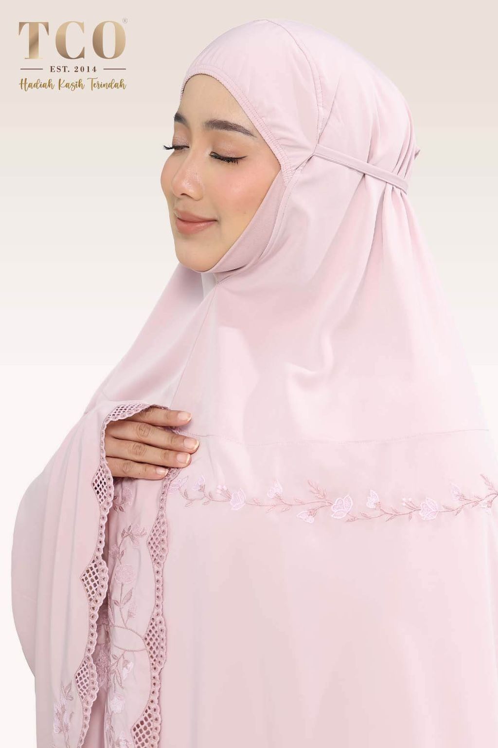 02_Telekung TCO Windy Luxe Dusty Rose