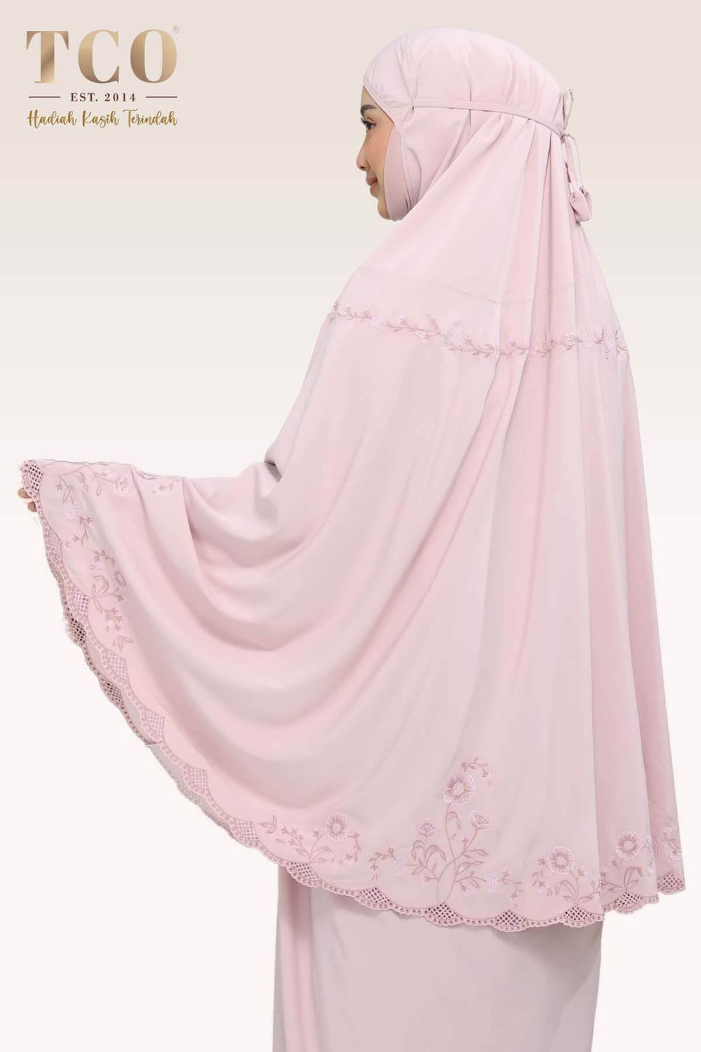 03_Telekung TCO Windy Luxe Dusty Rose