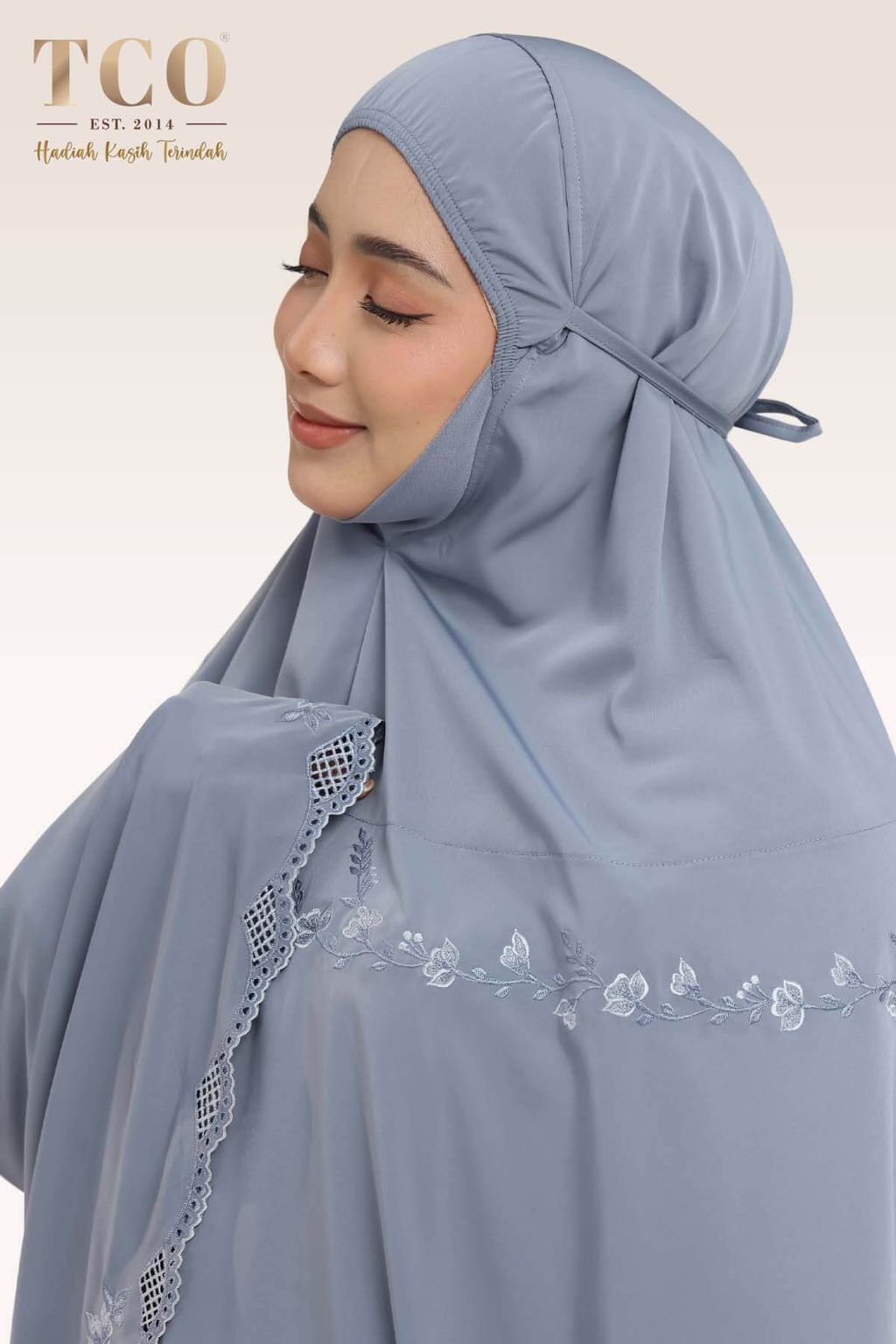 02_Telekung TCO Windy Luxe Icy Gray