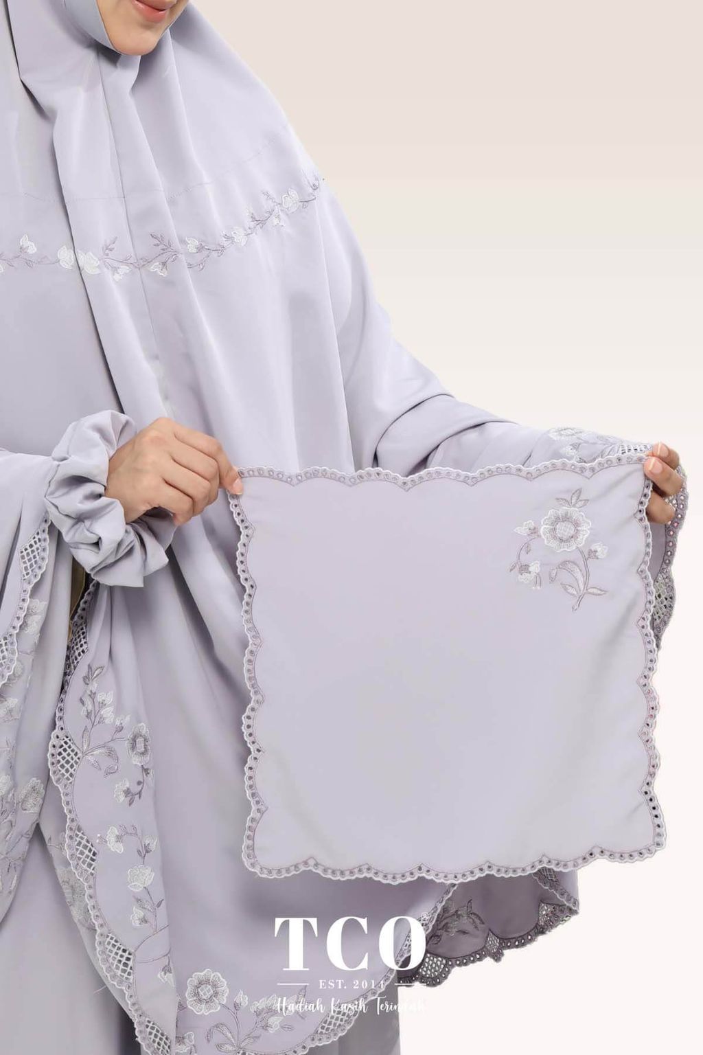 05_Telekung TCO Windy Luxe Gray Lilac