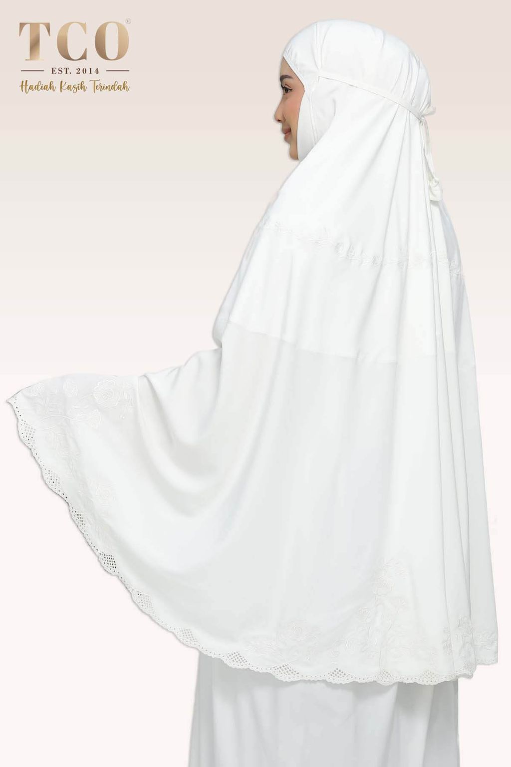 03_Telekung TCO Windy Luxe Off White