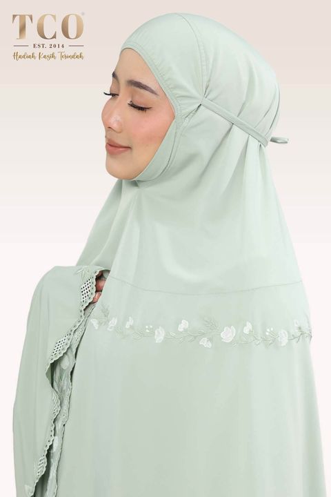 02_Telekung TCO Windy Luxe Smoke Green