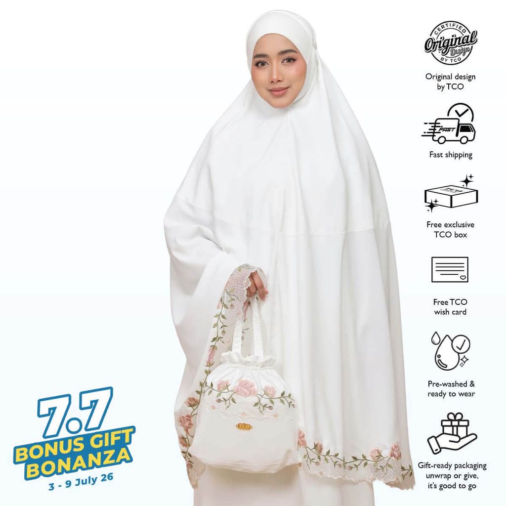 06_Telekung TCO Nuur Rose Off White Blush