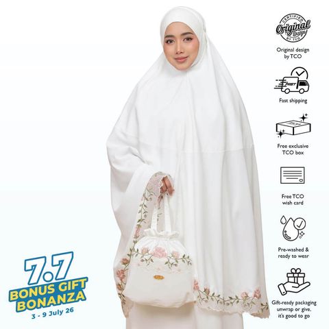 06_Telekung TCO Nuur Rose Off White Blush