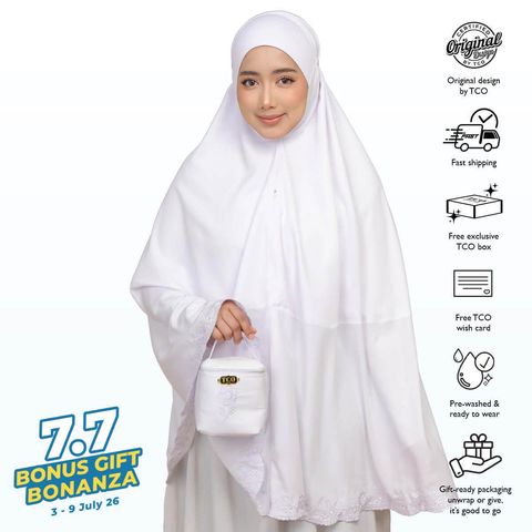 02_Telekung TCO Nawa Mini White