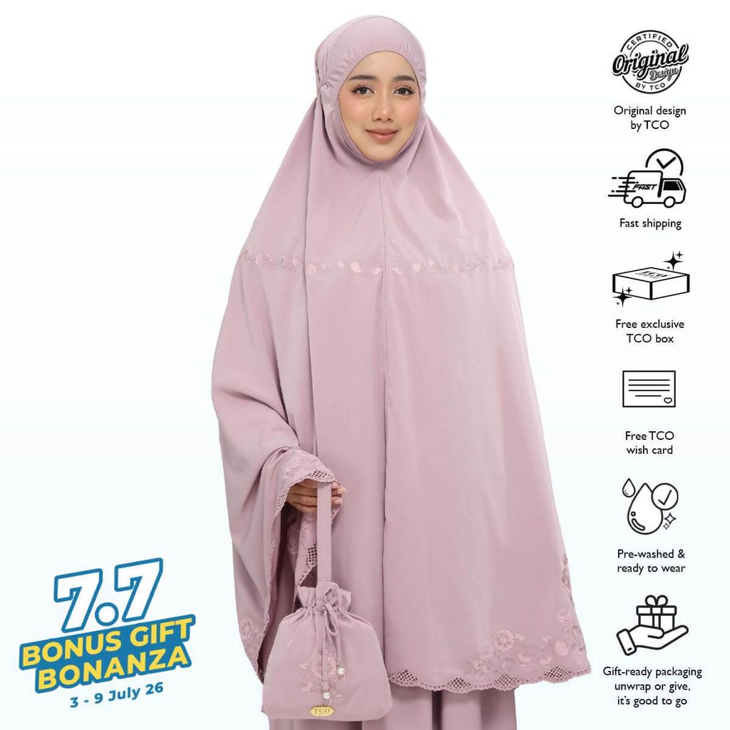 05_Telekung TCO Windy Luxe Dusty Mauve