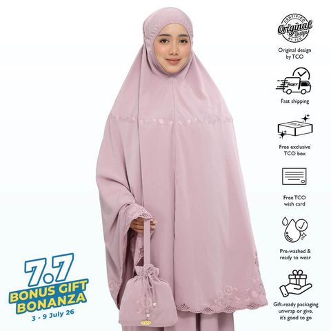 05_Telekung TCO Windy Luxe Dusty Mauve