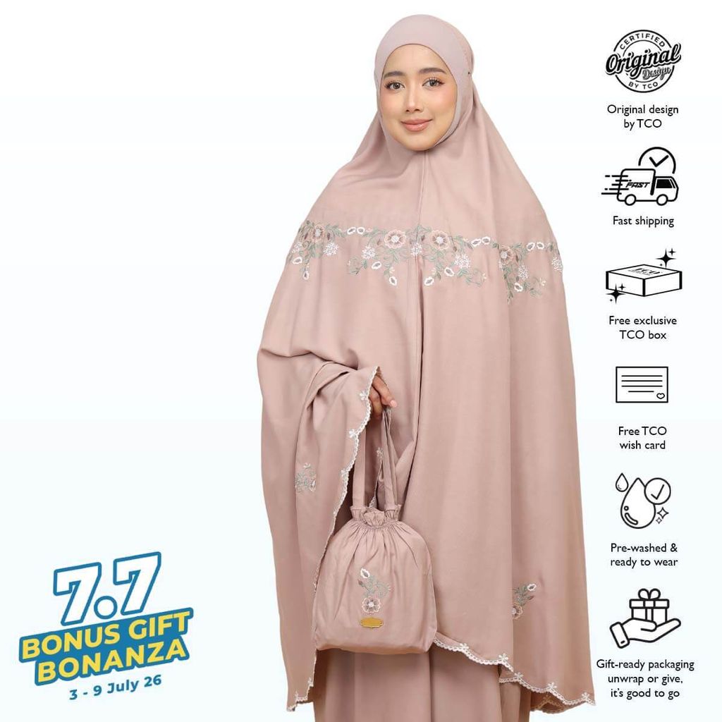 06_Telekung TCO Pearl Ratna Creamy Mocha