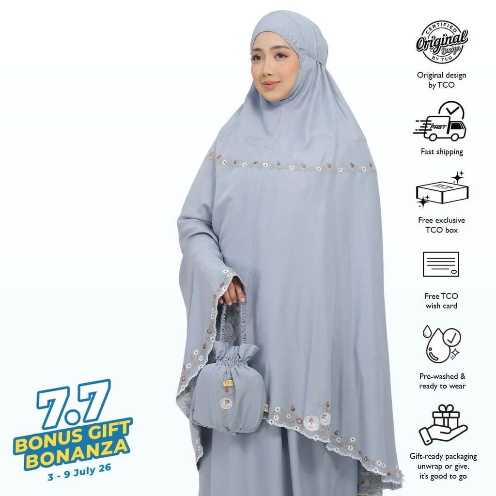 02_Telekung TCO Pearl Yasmine Smoky Bluish