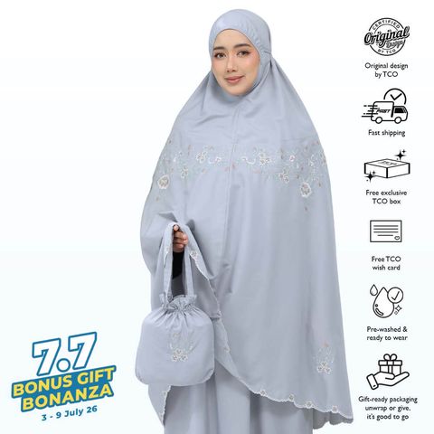 01_Telekung TCO Florina Ash Gray